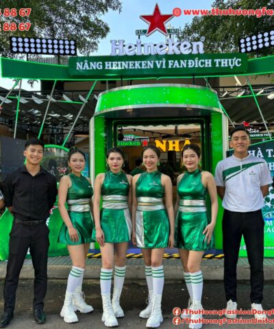 Đồng Phục Sự Kiện Thương Hiệu Bia Heineken Thu Hương Fashion