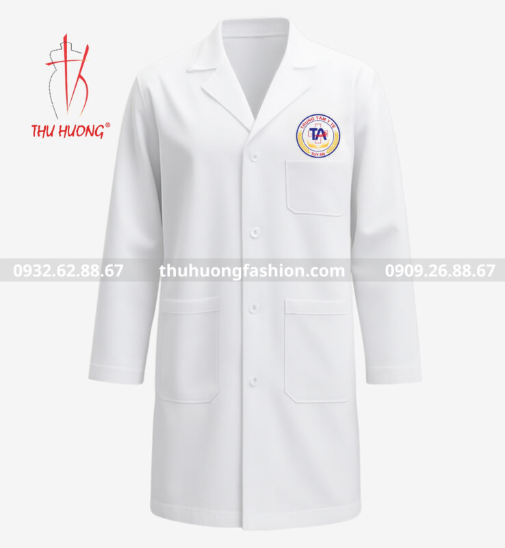 Đồng Phục Bác Sĩ Nam Bệnh Viện Tuy An Thu Hương Fashion