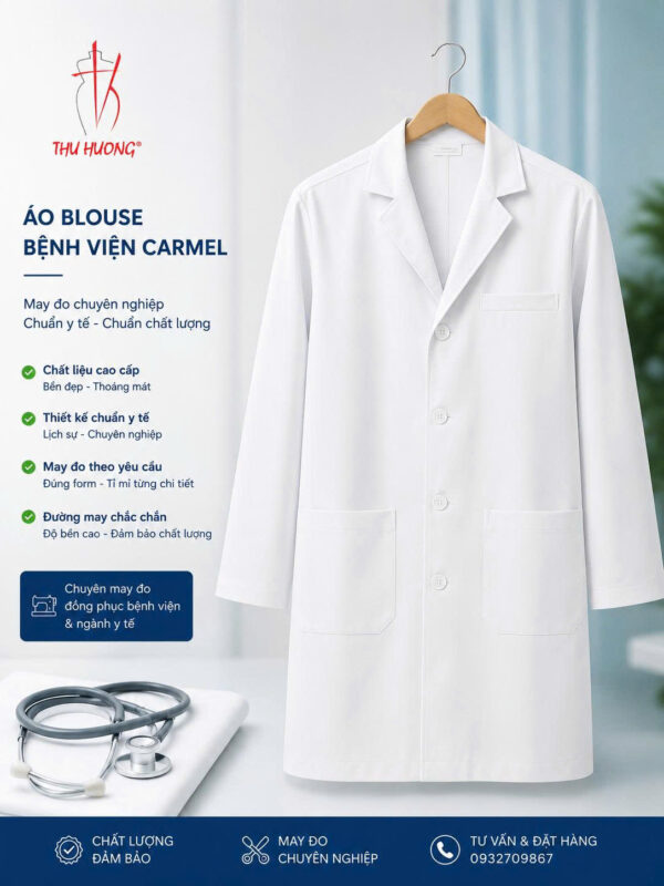 Đồng phục bác sĩ bệnh viện Carmel