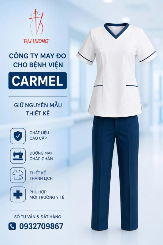 Đồng phục dược sĩ bệnh viện Carmel